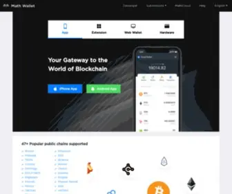 Mathwallet.net(Math Wallet) Screenshot