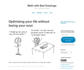 Mathwithbaddrawings.com(Lover of math) Screenshot