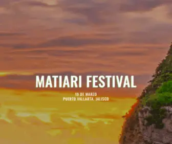 Matiarifestival.com(Otro sitio realizado con WordPress) Screenshot