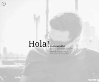 Matiasfabbri.com.ar(Diseño) Screenshot