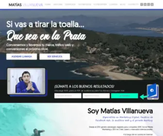 Matiasvillanueva.com(Especialista de Marketing Digital) Screenshot