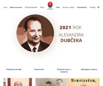 Matica.sk(Matica slovensk) Screenshot