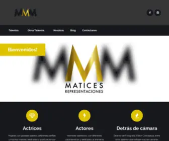 Maticesrepresentaciones.com(Matices Representaciones) Screenshot