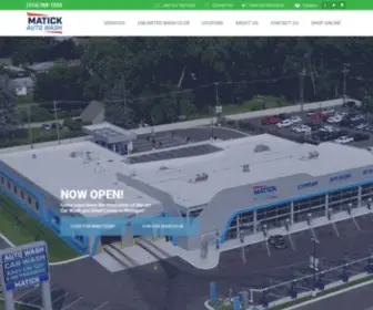 Matickautowash.com(Matick Auto Wash) Screenshot