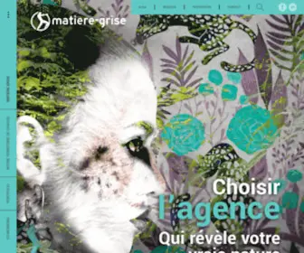 Matiere-Grise.fr(Conseil en communication) Screenshot