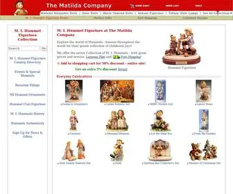 Matildagifts.com(Hummel Figurines) Screenshot