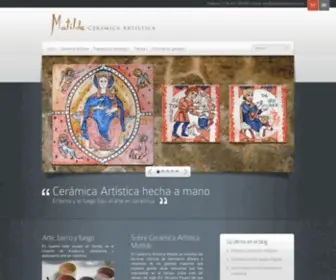Matildeceramica.com(Cerámica) Screenshot