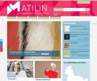 Matilin.bzh(Accueil) Screenshot