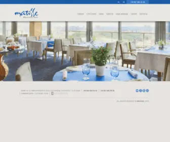 Matisse.com.ua(Панорамный ресторан на крыше в центре Киева) Screenshot