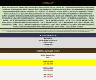 Matka.site(Satta matka) Screenshot