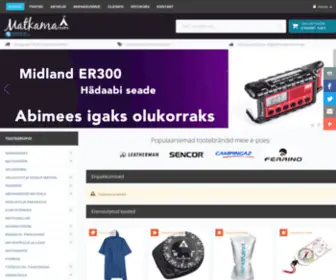 Matkama.com(Kõik) Screenshot