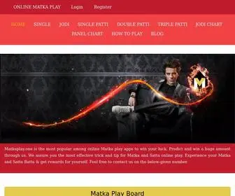 Matkaplays.live(Online Matka Play) Screenshot