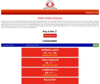 Matkasattabazzar.com(Matka Satta Bazzar) Screenshot