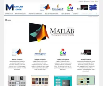 Matlab-Code.org(MATLAB PROJECTS) Screenshot