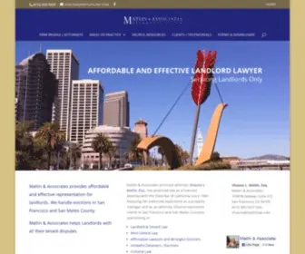 Matlinlaw.com(Matlin and Associates) Screenshot