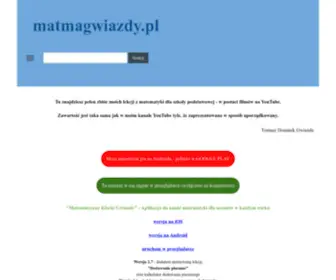 Matmagwiazdy.pl(Lekcje z matematyki on) Screenshot