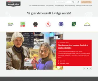 Matmerk.no(Stiftelsen Norsk Mat Stiftelsen Norsk Mat) Screenshot