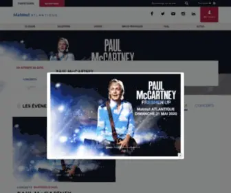 Matmut-Atlantique.com(Billetterie officielle du Matmut ATLANTIQUE) Screenshot