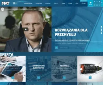 Mat.net.pl(Autodesk Gold Partner. Nasza oferta to) Screenshot