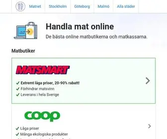 Matnet.se(Handla mat online) Screenshot