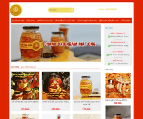 Matonghoavai.com(Mật ong hoa vải chứa nhiều thành phần dinh dưỡng) Screenshot