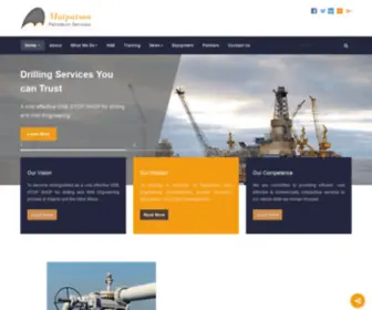 Matpatson.com(Matpatson Petroleum Services Limited) Screenshot