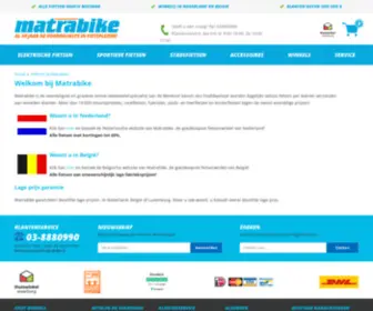 Matrabike.be(Gratis bezorgd) Screenshot