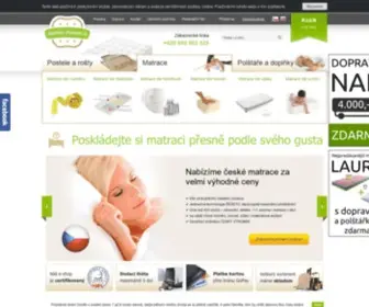 Matrace-Polstare.cz(Matrace do postele) Screenshot