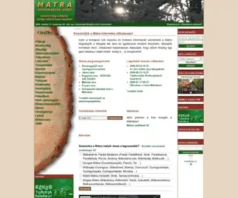 Matrahegy.hu(MĂĄtra) Screenshot