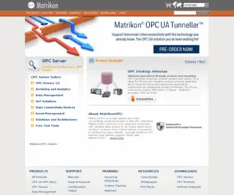 Matrikon.com(OPC Servers) Screenshot