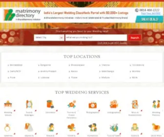 Matrimonydirectory.com(Wedding directory) Screenshot