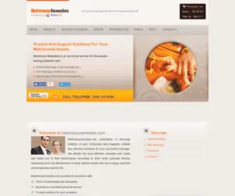 Matrimonyremedies.com(Delay Marriage) Screenshot