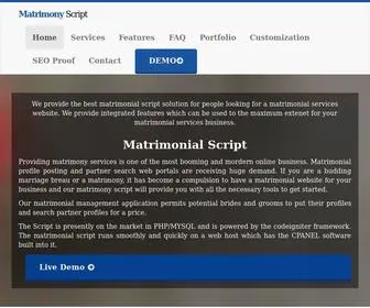 Matrimonyscript.net(Matrimonial Script) Screenshot