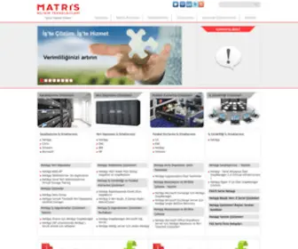 Matrisbilisim.com(Bilişim) Screenshot
