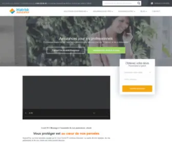Matriskassurance.com(Matriskassurance) Screenshot