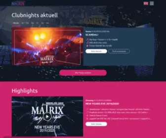 Matrix-Berlin.de(365 Nächte Party every Night) Screenshot