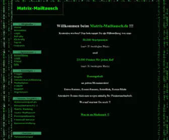 Matrix-Mailtausch.de(Matrix) Screenshot