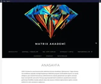 Matrixakademi.com(Matrıx Academy) Screenshot