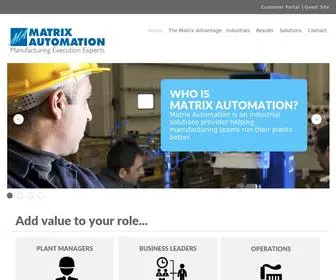 Matrixautomation.com(Matrix Automation) Screenshot