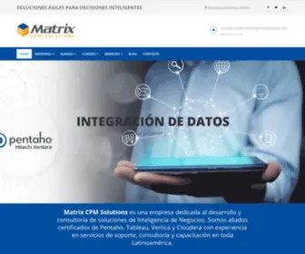 MatrixcPmsolutions.com(Matrix CPM Solutions) Screenshot