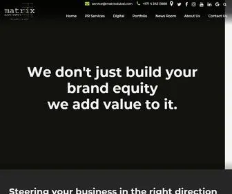 MatrixDubai.com(Award) Screenshot