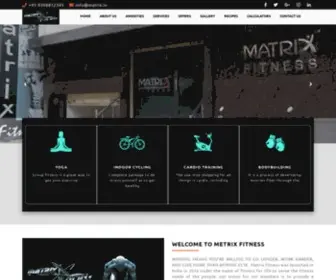 Matrixfitness.in(Jaw Crusher) Screenshot