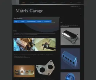 Matrixgarage.com(Matrix Garage) Screenshot