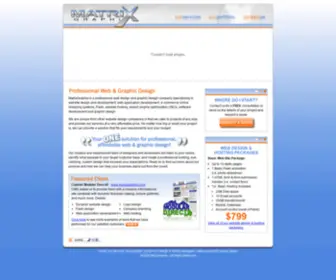 Matrixgraphix.com(Web Design) Screenshot