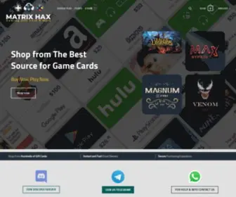 Matrixhax-Gaming.com(Matrix Hax) Screenshot
