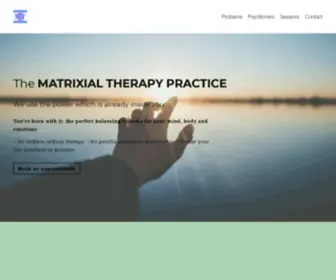 Matrixial-Healing.com(The Matrixial Therapy Practice) Screenshot