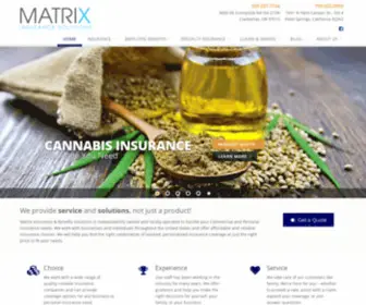 Matrixinssolutions.com(Matrix Insurance & Benefits Solutions) Screenshot