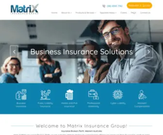 Matrixinsurance.net.au(Matrixinsurance) Screenshot