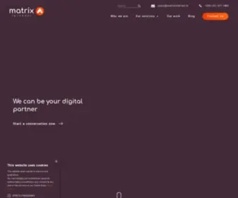 Matrixinternet.ie(Matrix Internet) Screenshot