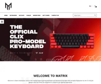 MatrixKeyboards.com(Matrix Keyboards) Screenshot